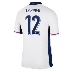 Fotbalové Dres Anglie Kieran Trippier #12 Domácí Oblečení ME 2024 Krátký Rukáv
